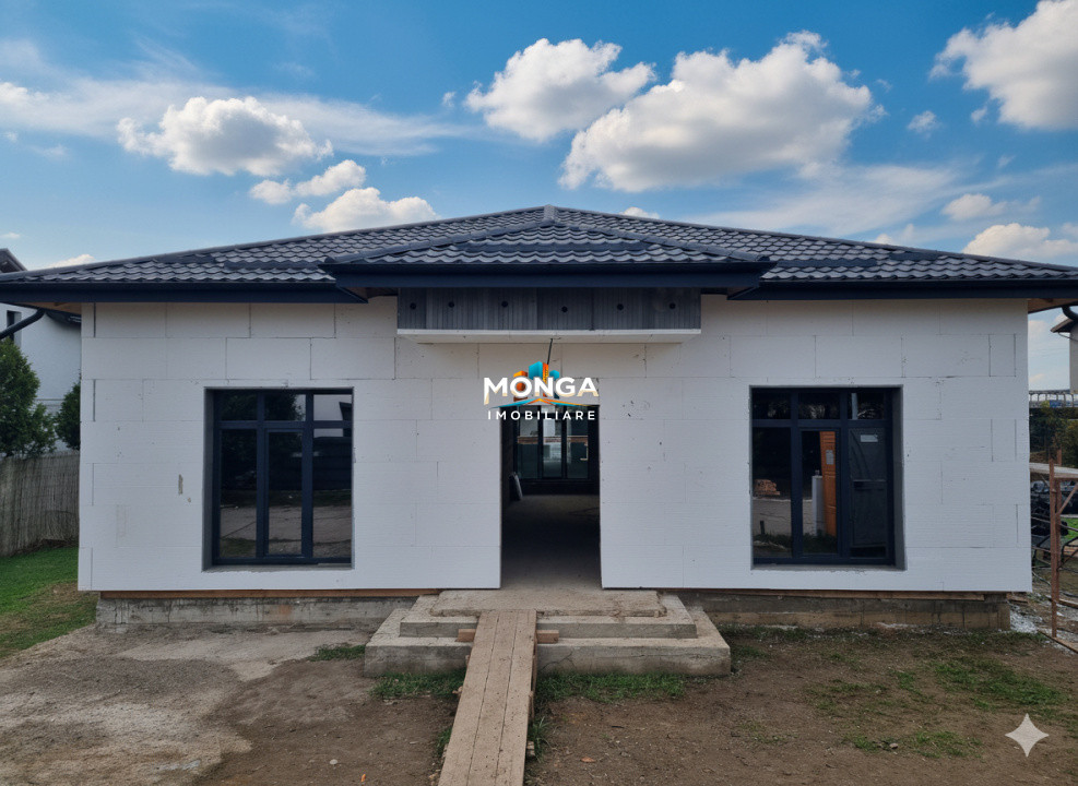 Casa 4 camere parter 100mp | 0 comision | Balotesti - Bavaria | Teren 380mp