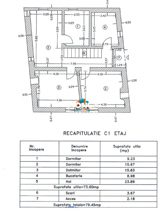 Casa 6 camere 150mp | 0 comision | Tunari | mobilat utilat