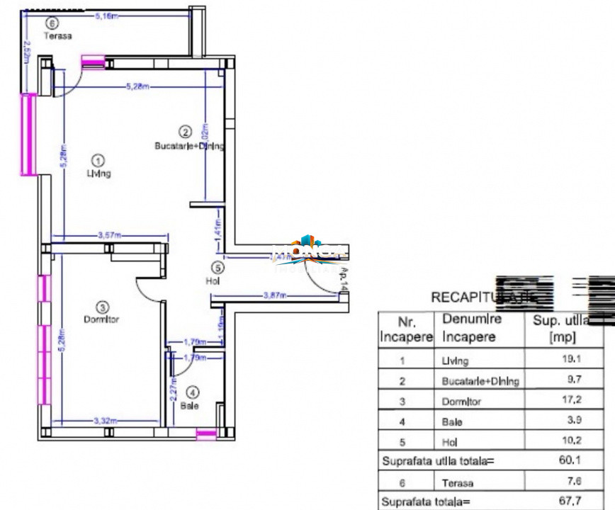 Apartament 2 camere 60mp | Belair Lake Pipera | 0 comision | Parcare