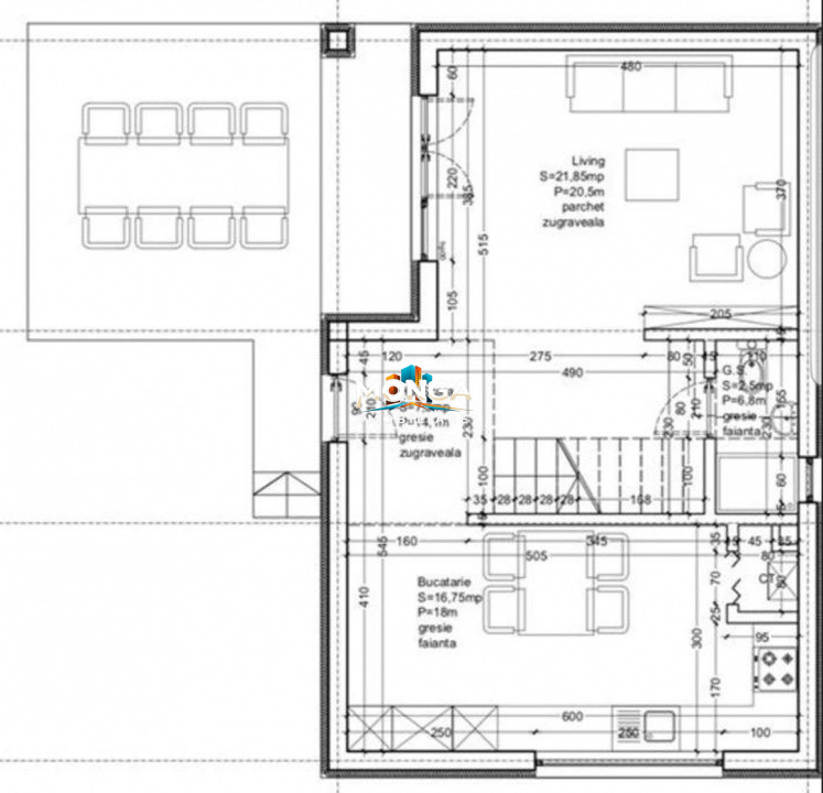 Casa 4 camere 140mp | 0 comision | Tunari Scoala Americana | Mobilat si Utilat