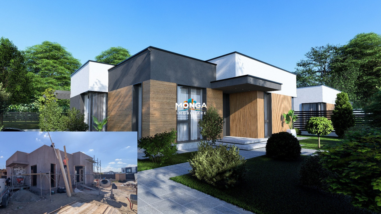 Casa 4 Camere 120mp | TVA inclus - 0 Comision | teren 500mp | Balotesti