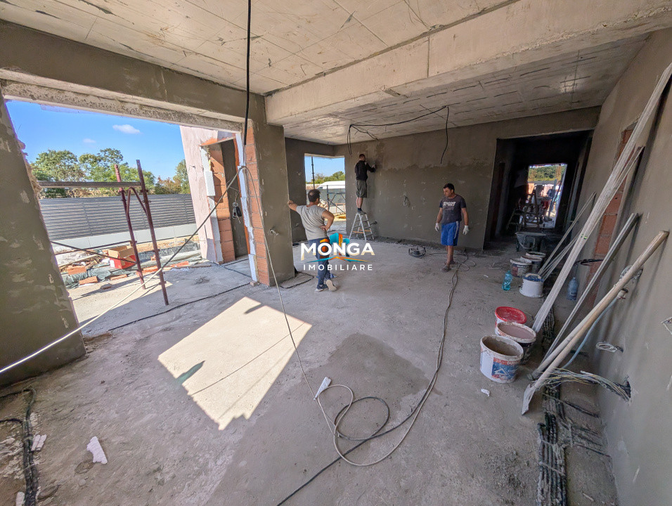 Casa 4 Camere 120mp | TVA inclus - 0 Comision | teren 500mp | Balotesti