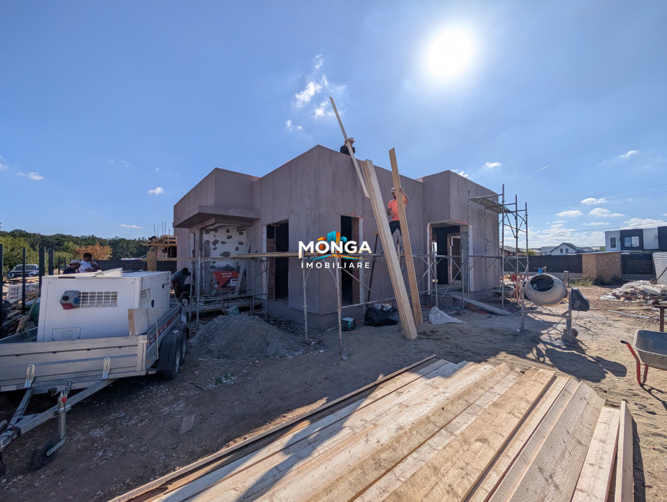 Casa 4 Camere 120mp | TVA inclus - 0 Comision | teren 500mp | Balotesti