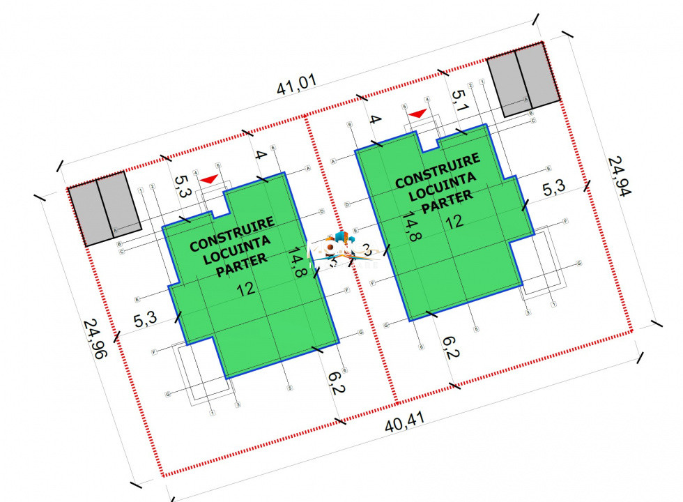 Casa 4 Camere 120mp | TVA inclus - 0 Comision | teren 500mp | Balotesti