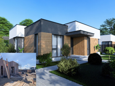 Casa 4 Camere 120mp | TVA inclus - 0 Comision | teren 500mp | Balotesti