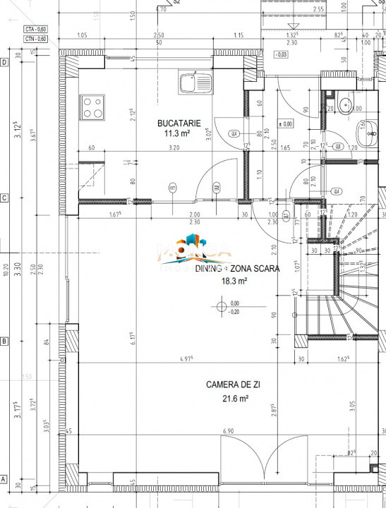 Duplex 4 camere 115mp | 0 comision TVA inclus | Otopeni Odai | la alb sau finisa