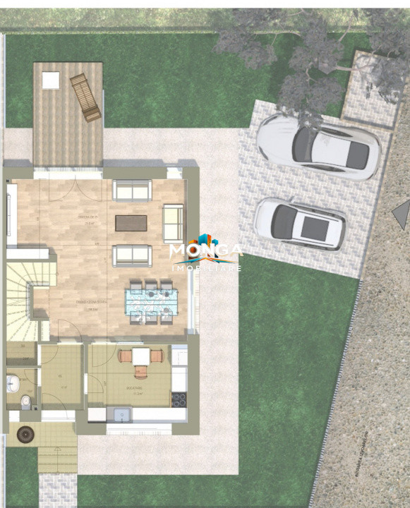 Duplex 4 camere 115mp | 0 comision TVA inclus | Otopeni Odai | la alb sau finisa