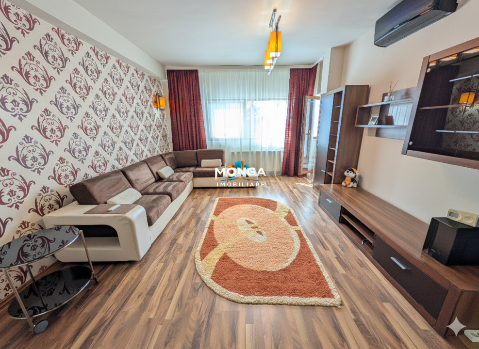 Apartament 3 camere 74mp | 0 comision | Otopeni | Mobilat utilat