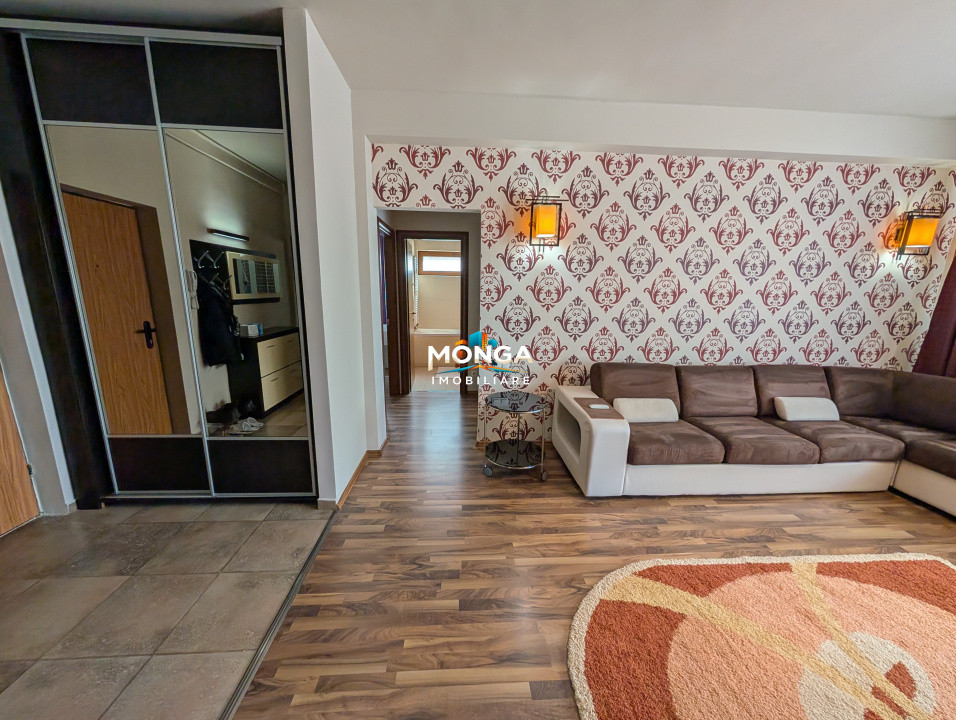 Apartament 3 camere 74mp | 0 comision | Otopeni | Mobilat utilat