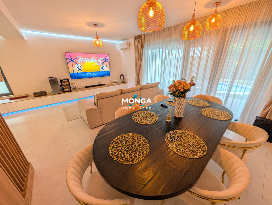 Casa premium 5 camere 180 mp Tunari | 0 comision | Piscina | mobilat utilat