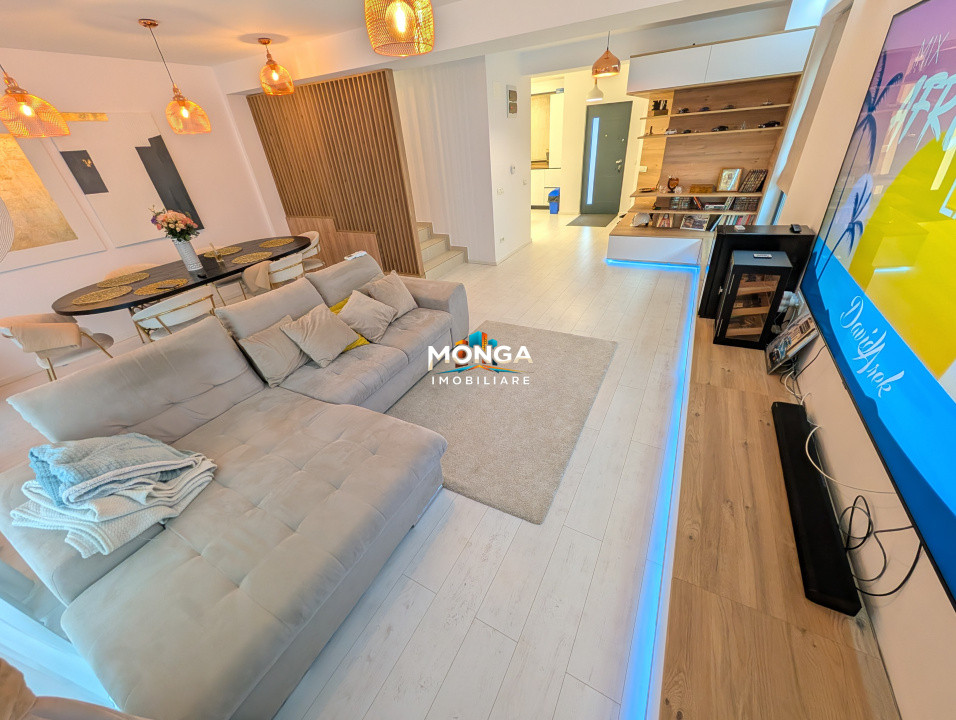 Casa premium 5 camere 180 mp Tunari | 0 comision | Piscina | mobilat utilat