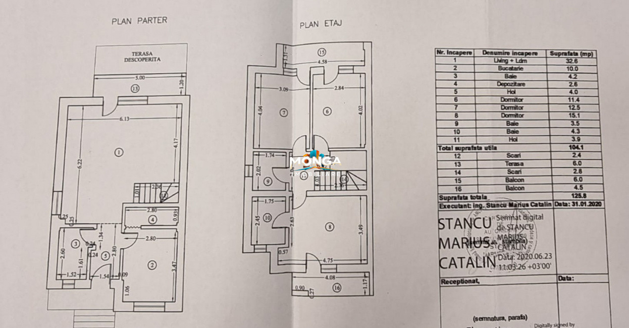Casa premium 5 camere 180 mp Tunari | 0 comision | Piscina | mobilat utilat