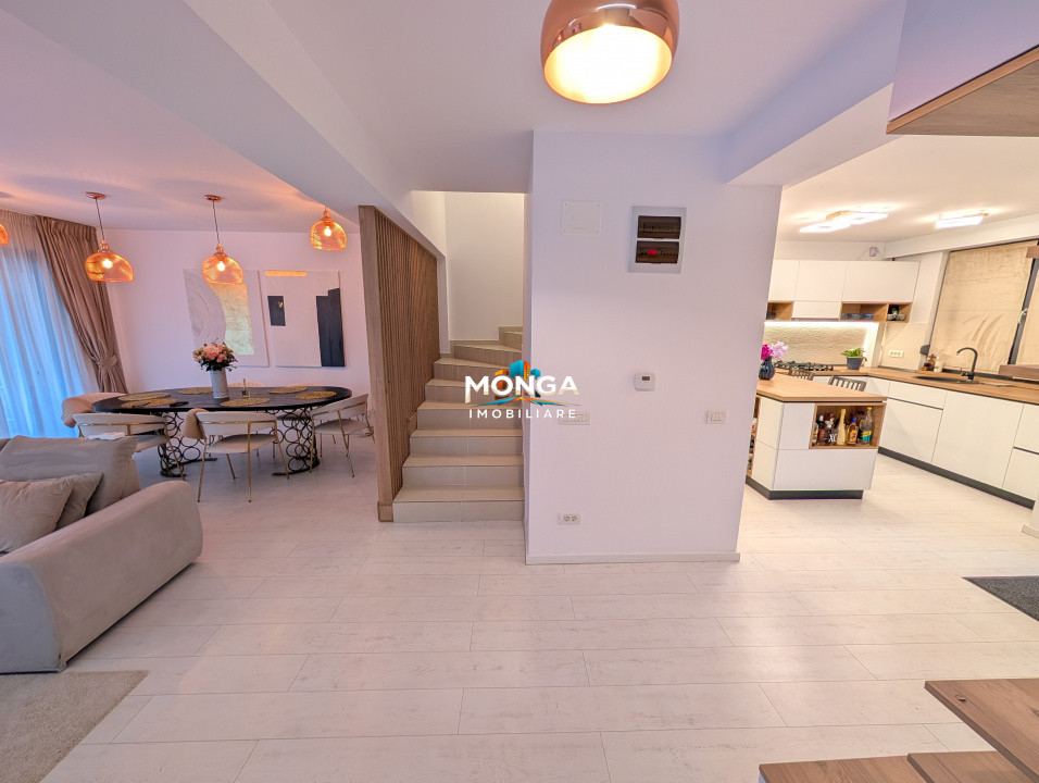 Casa premium 5 camere 180 mp Tunari | 0 comision | Piscina | mobilat utilat