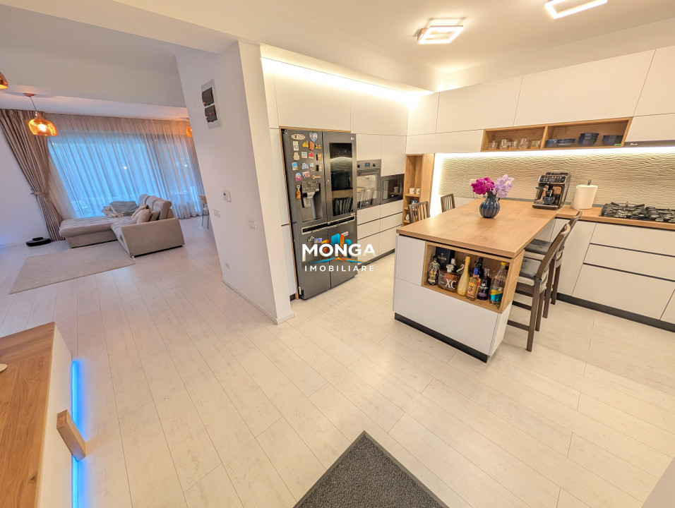 Casa premium 5 camere 180 mp Tunari | 0 comision | Piscina | mobilat utilat