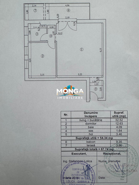 Apartament 2 camere 55mp | 0 Comision | Otopeni Odai | Mobilat Parcare