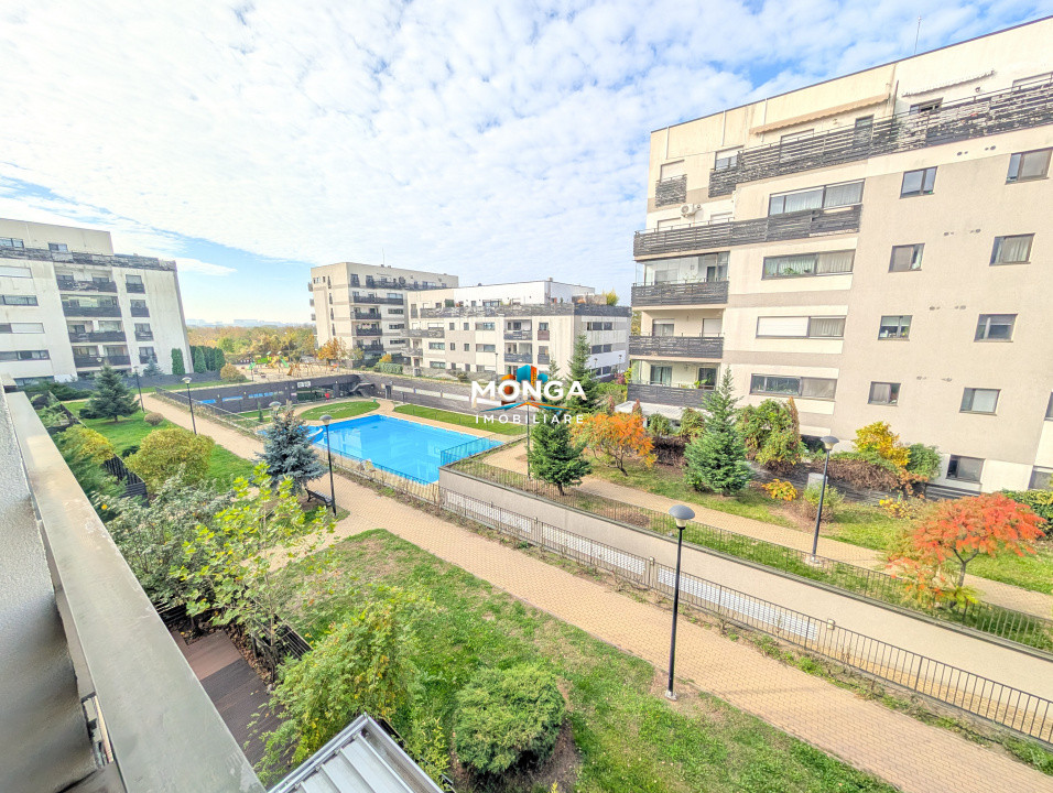 Apartament 3 camere 77mp | 0 Comision | Piscina | Baneasa | Natura Residence