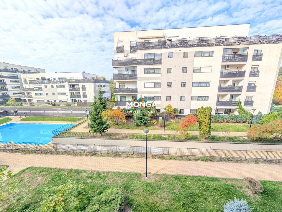 Apartament 3 camere 77mp | 0 Comision | Piscina | Baneasa | Natura Residence