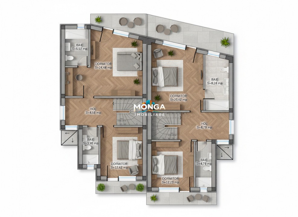 Casa 5 camere 150mp | 0 comision | Otopeni Train Vuia | 220mp teren