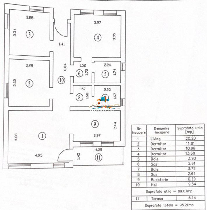Casa 4 camere 90mp parter | 0 comision | Balotesti Bavaria | 400mp teren