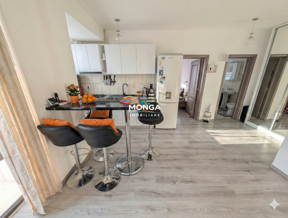 Apartament 2 camere 42mp | 0 comision | Otopeni Ion Creanga | Mobilat