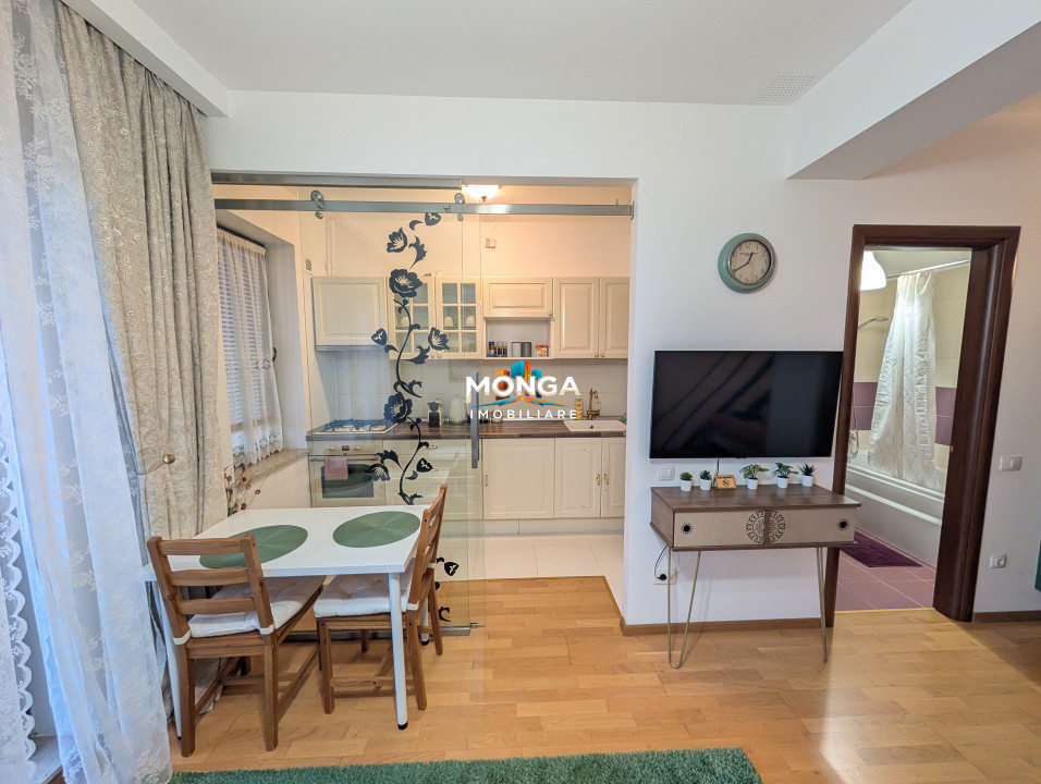 Studio 34mp | 0 comision | Baneasa - Aleea Privighetarilor | mobilat utilat