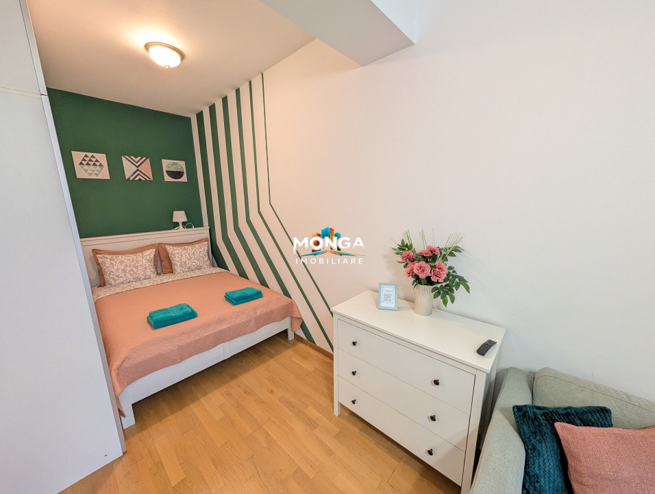 Studio 34mp | 0 comision | Baneasa - Aleea Privighetarilor | mobilat utilat