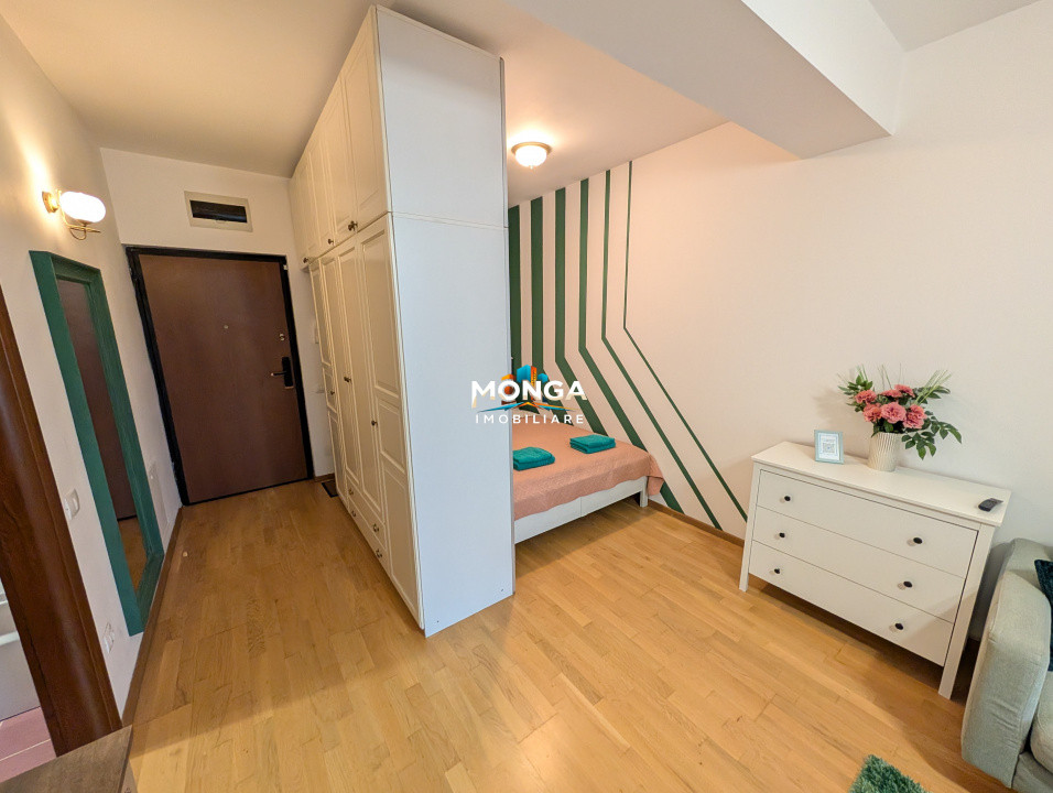 Studio 34mp | 0 comision | Baneasa - Aleea Privighetarilor | mobilat utilat