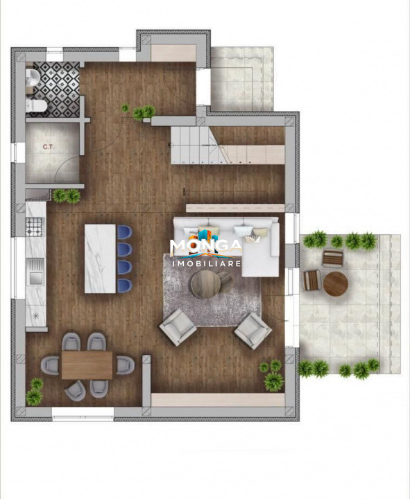 Casa 4 camere 120mp | 0 comision | Corbeanca Cantonului | finisaje la alegere