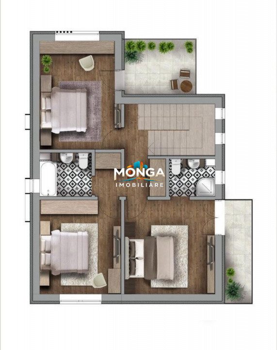 Casa 4 camere 120mp | 0 comision | Corbeanca Cantonului | finisaje la alegere