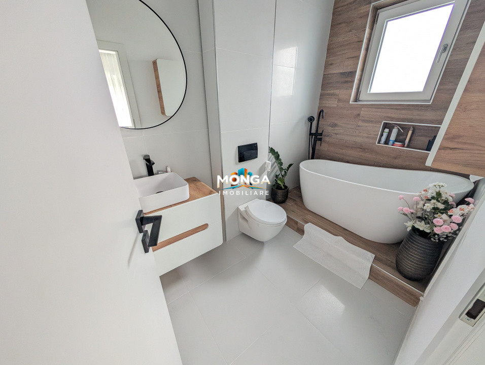 Casa 4 camere 93mp | 0 comision | Tunari Aerocity | mobilat utilat | 250mp teren