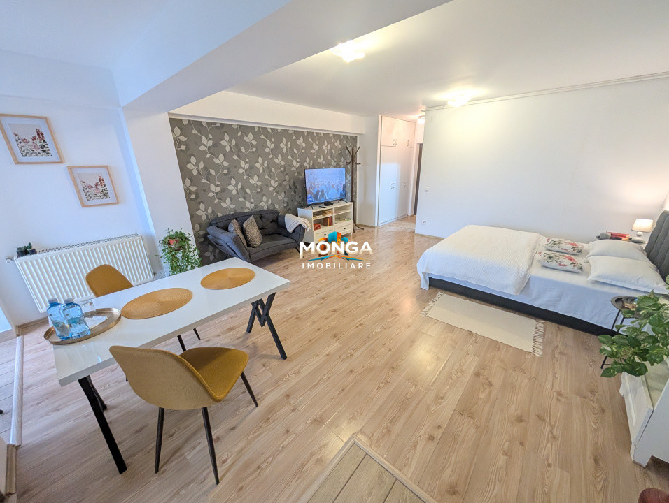 Studio 43mp | 0 comision | Otopeni Airport Residence | Piscina | ideal STR