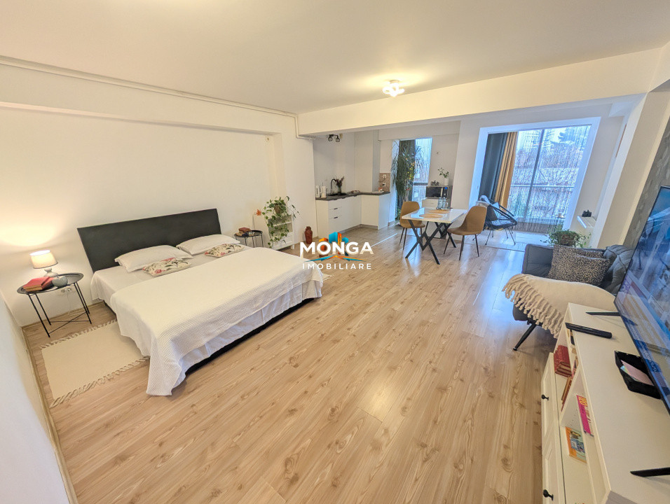 Studio 43mp | 0 comision | Otopeni Airport Residence | Piscina | ideal STR