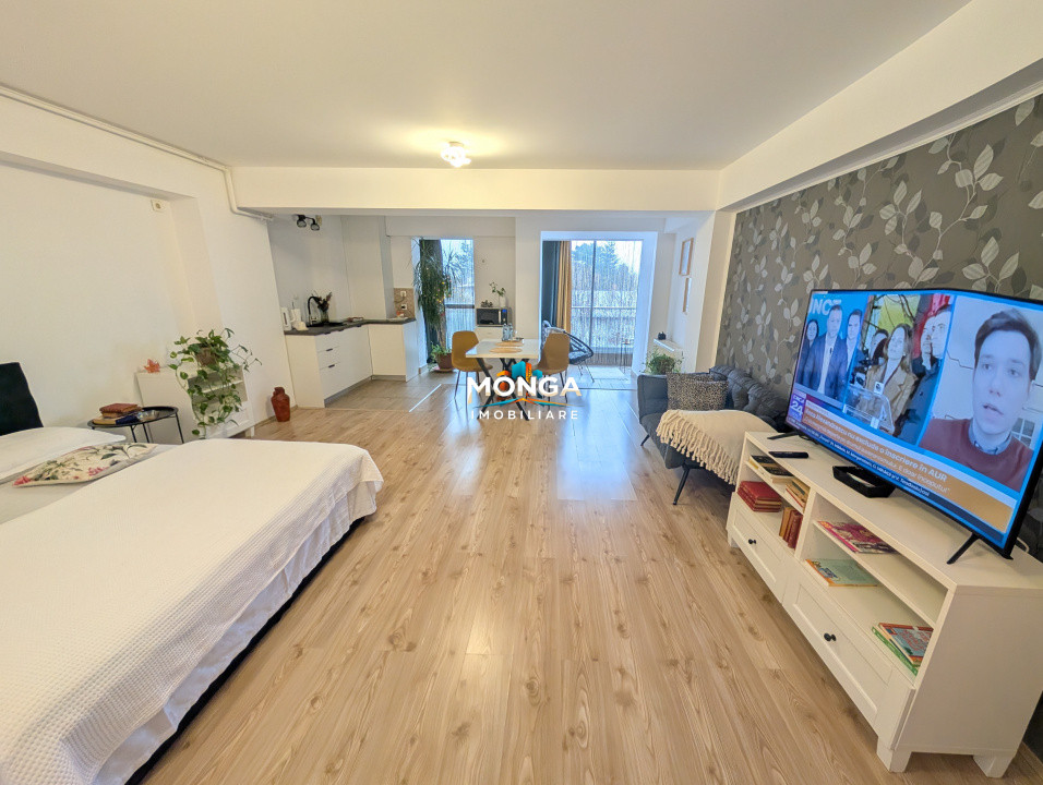 Studio 43mp | 0 comision | Otopeni Airport Residence | Piscina | ideal STR