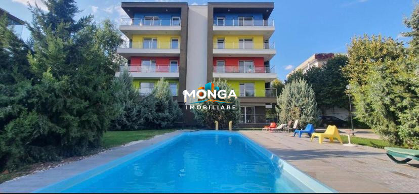 Studio 43mp | 0 comision | Otopeni Airport Residence | Piscina | ideal STR