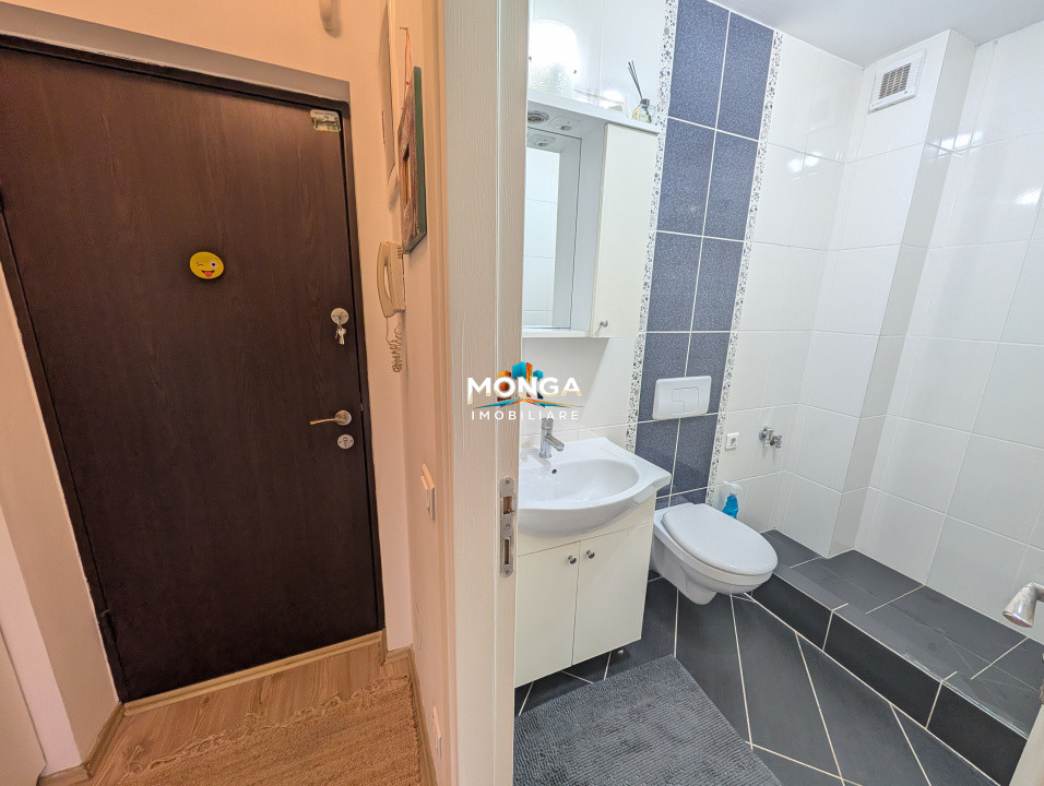 Studio 43mp | 0 comision | Otopeni Airport Residence | Piscina | ideal STR