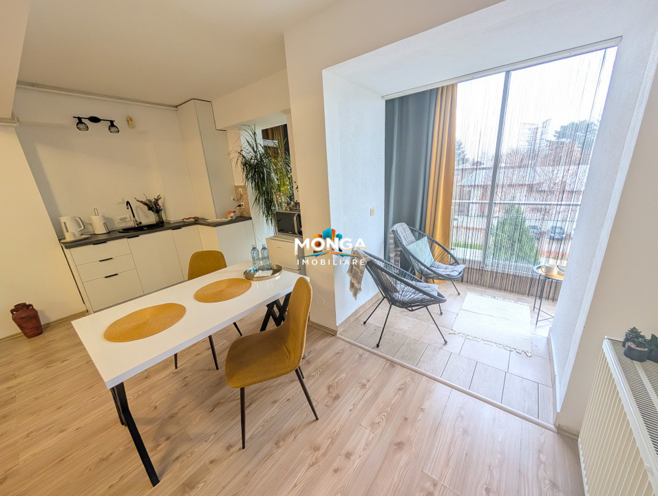 Studio 43mp | 0 comision | Otopeni Airport Residence | Piscina | ideal STR