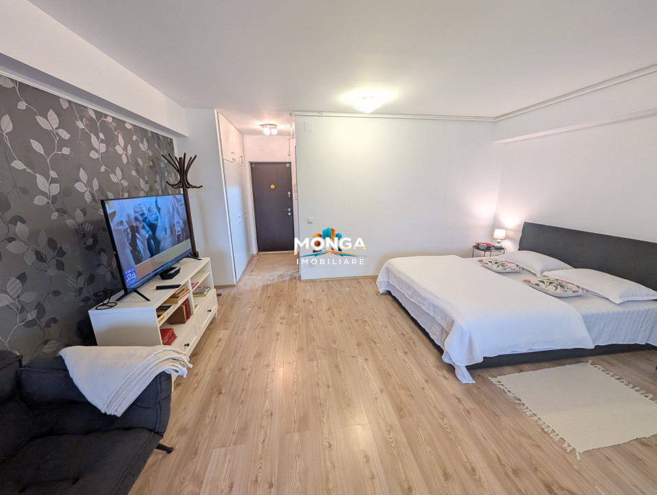 Studio 43mp | 0 comision | Otopeni Airport Residence | Piscina | ideal STR