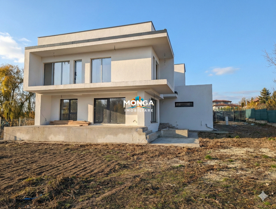 Casa 5 camere 190mp | 0 comision | Corbeanca, iesire lac | 945 +500mp teren
