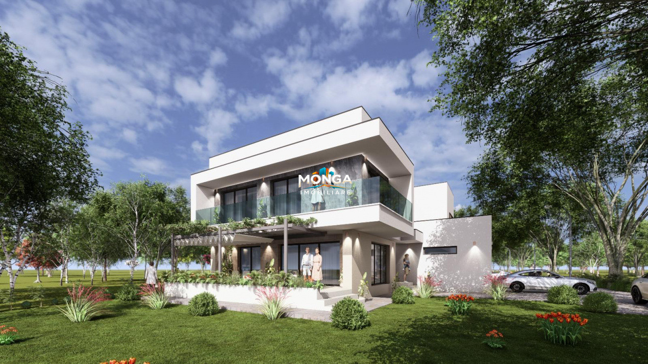 Casa 5 camere 190mp | 0 comision | Corbeanca, iesire lac | 945 +500mp teren