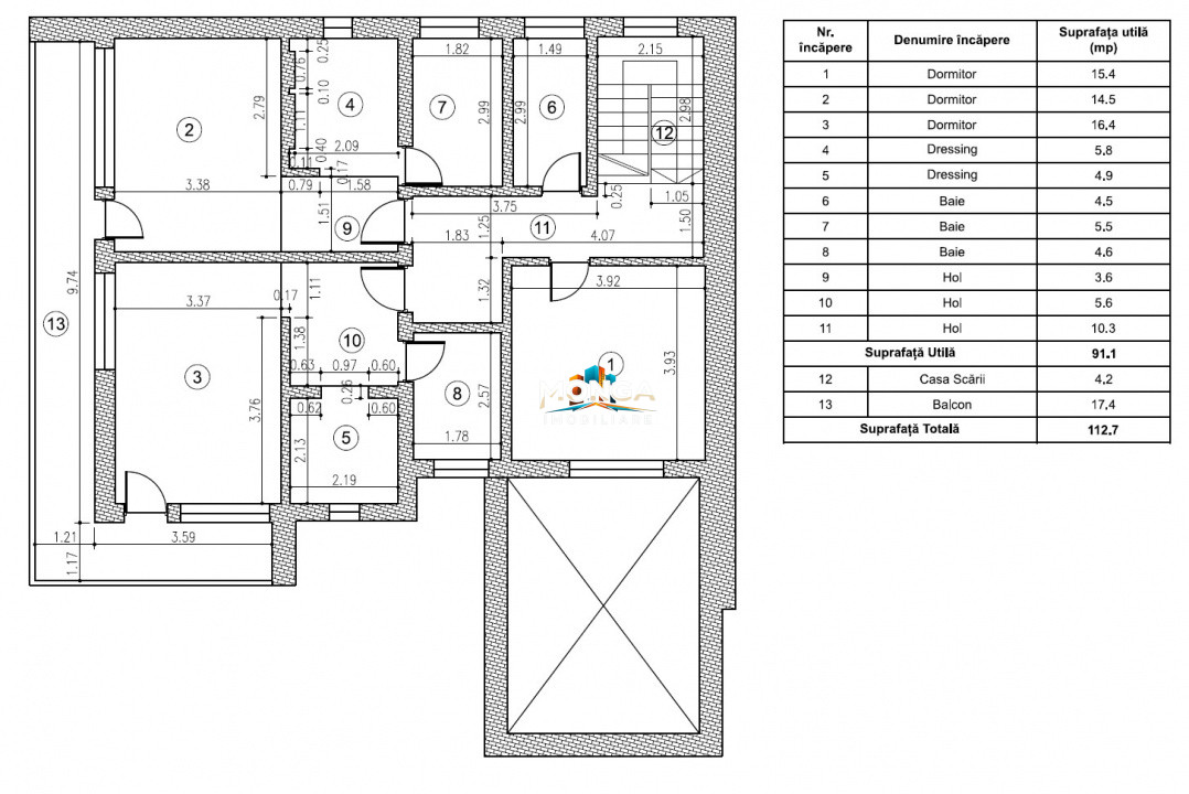 Casa 5 camere 190mp | 0 comision | Corbeanca, iesire lac | 945 +500mp teren