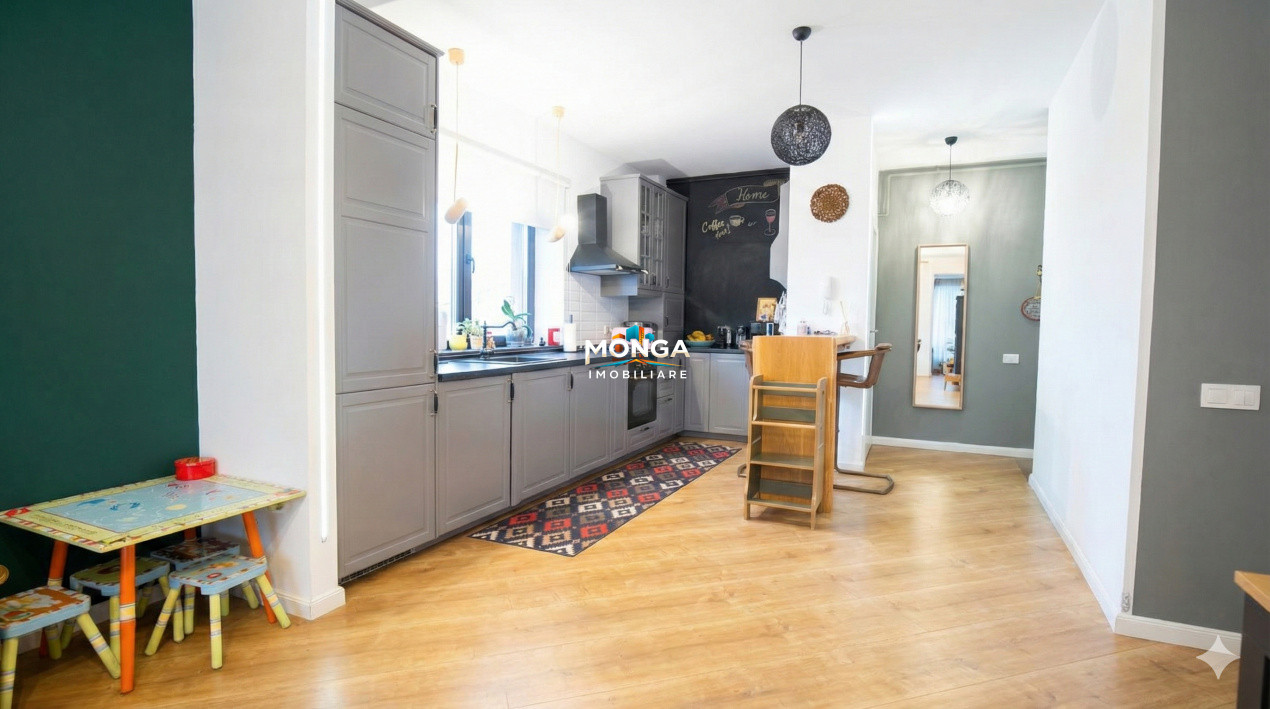 Apartament 3 camere 85mp | 0 comision | Complex 4City Pipera | mobilat utilat