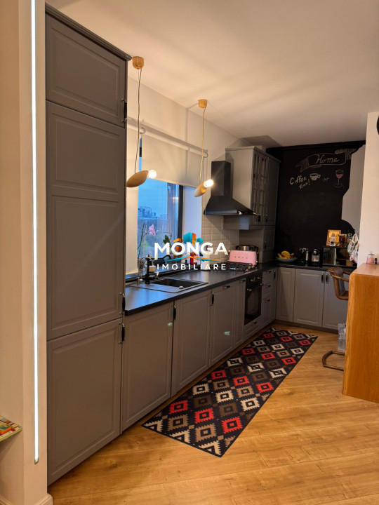 Apartament 3 camere 85mp | 0 comision | Complex 4City Pipera | mobilat utilat