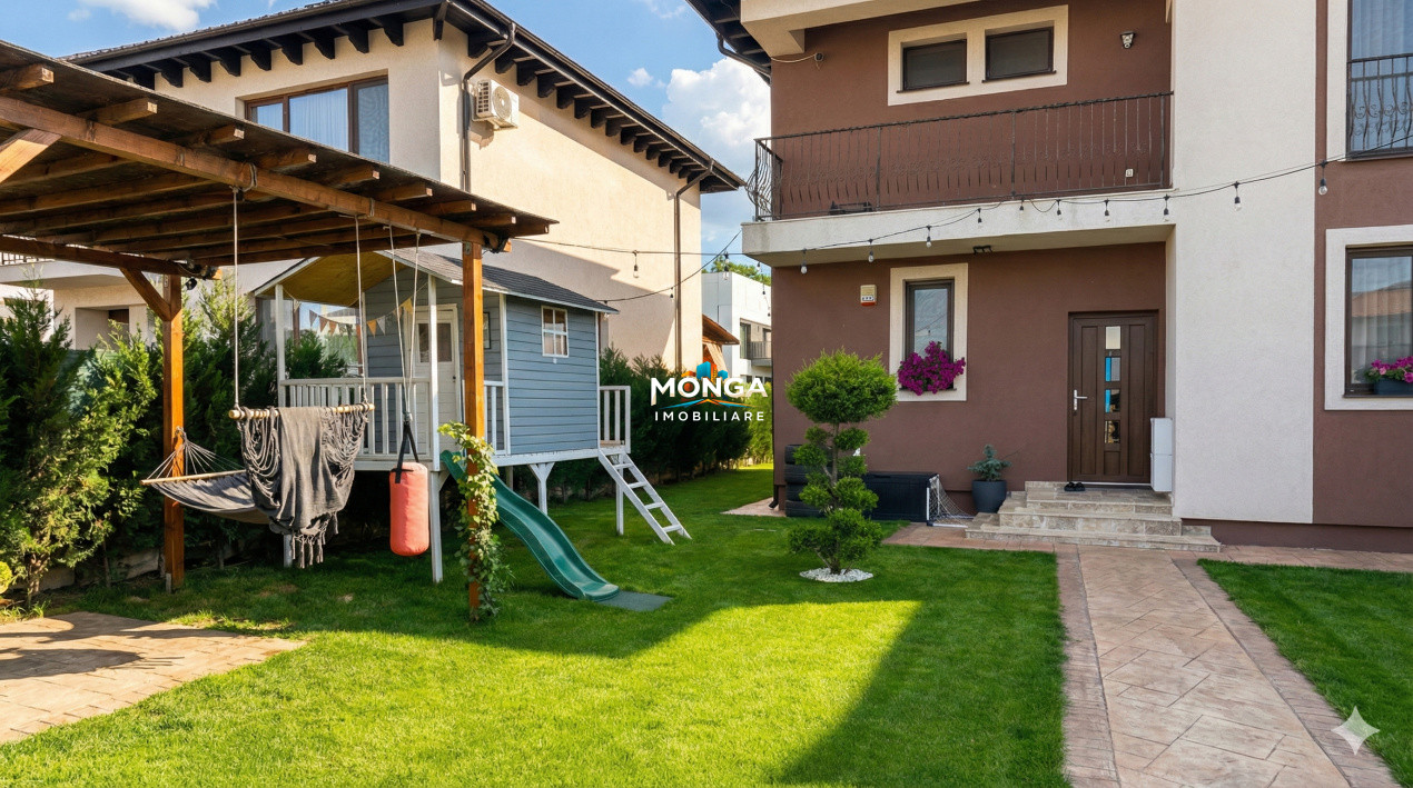 Casa 4 camere 120mp | 0 comision | Tunari langa padure | mobilat | 349mp teren