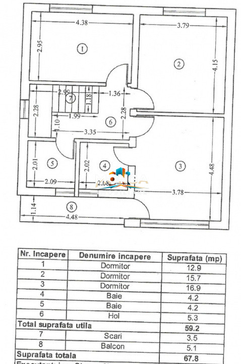 Casa 4 camere 120mp | 0 comision | Tunari langa padure | mobilat | 349mp teren