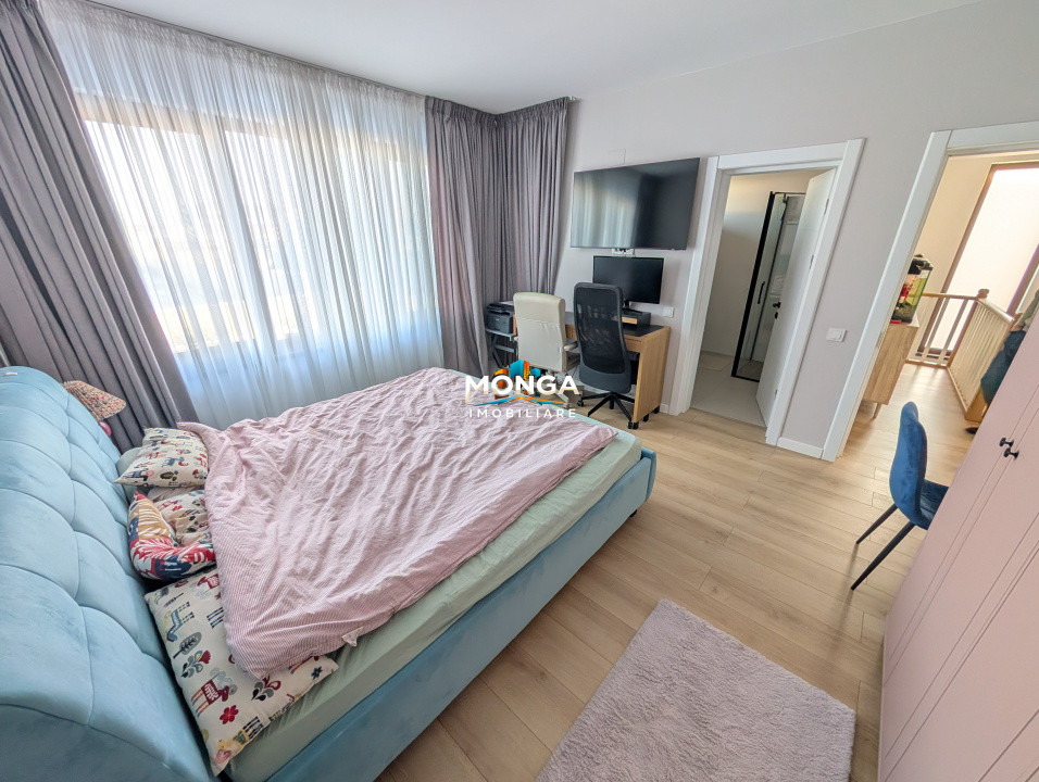 Casa 4 camere 120mp | 0 comision | Tunari langa padure | mobilat | 349mp teren