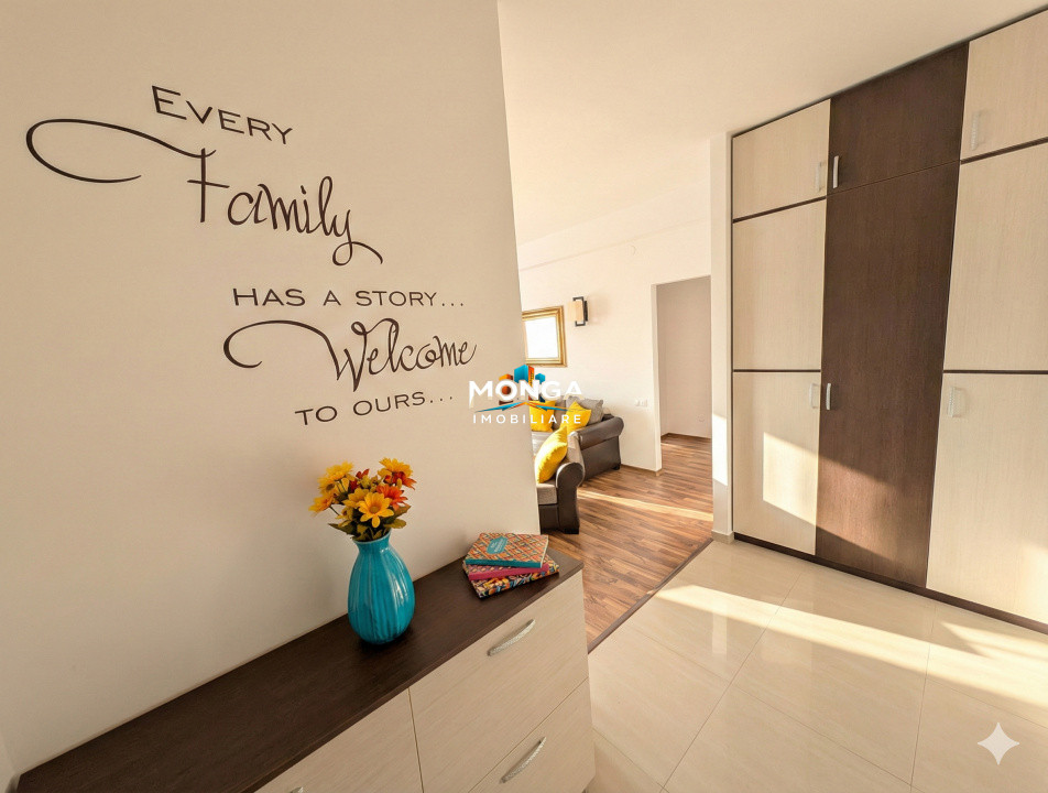 Apartament 3 camere 74mp | 0 comision | Otopeni | Mobilat utilat