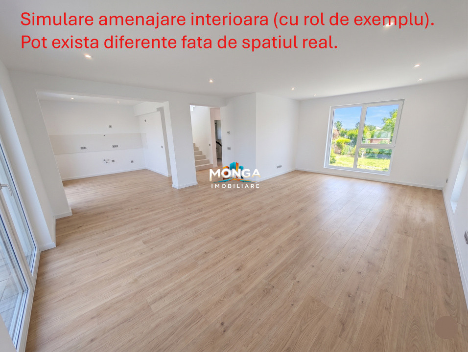 Casa 4 camere 140mp | 0 comision | Otopeni Traian Vuia | finisaje la alegere