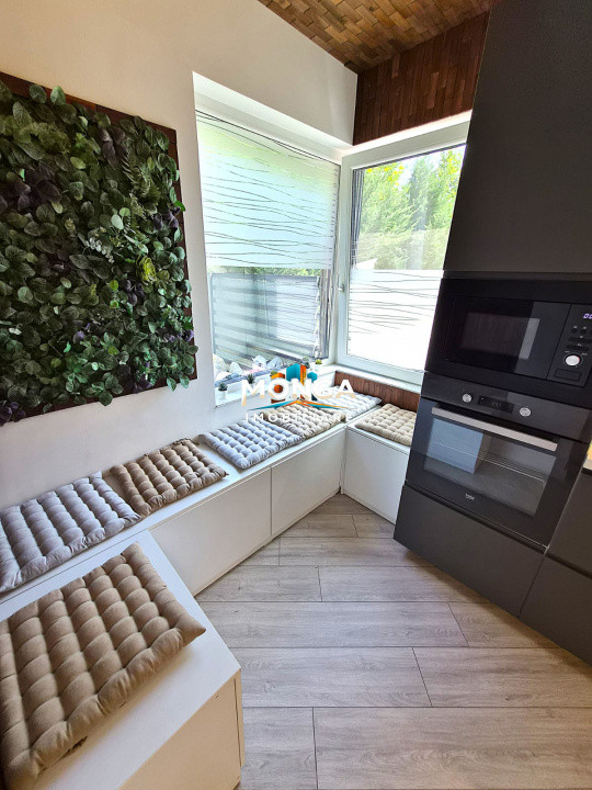 Apartament 3 camere 90mp + curte 70mp | 0 comision | Pipera | Mobilat Utilat