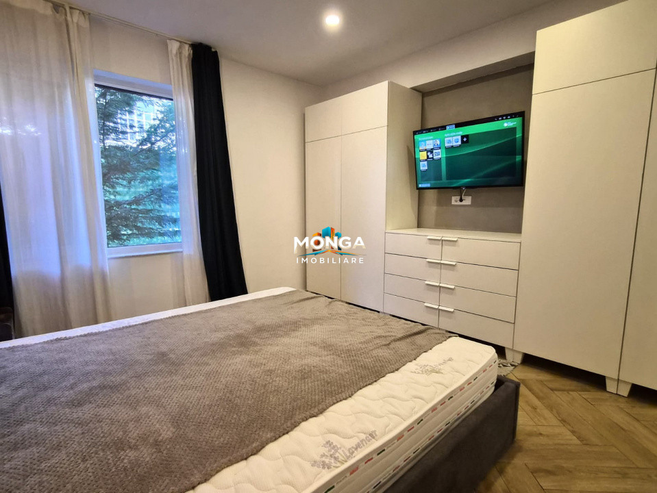 Apartament 3 camere 90mp + curte 70mp | 0 comision | Pipera | Mobilat Utilat