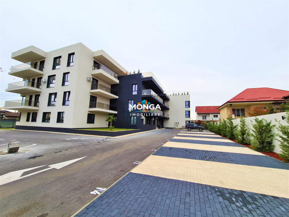 Apartament 3 camere 90mp + curte 70mp | 0 comision | Pipera | Mobilat Utilat